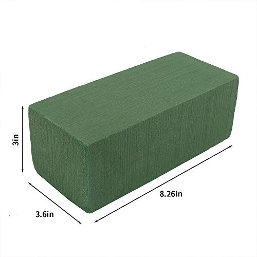 Ccinee Floral Foam Bricks,Florist Foam Green Blocks Supplies For Flower Arrangement Diy Craft,Pack Of 5 #TOP1