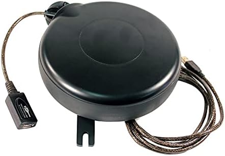USB-25-S 25 ft. Retractable USB Cable Reel - Female & Male