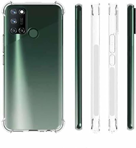 Image of BOXXO Flexible Back Cover for Samsung Galaxy A6 Plus | Back Cover Transparent Clear Shockproof Case Four Corner Protection | Slim Protective Mobile Phone Cover for Samsung Galaxy A6 Plus