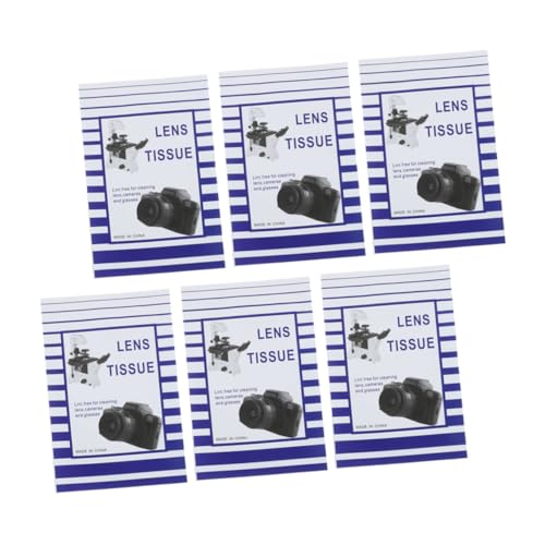 NOLITOY 携帯便利なカメラレンズ用クリーニングペーパー 冊 各入り 高性能メガネ スマホ画面対応 旅行 アウトドアに 指紋 油除去用眼鏡拭き