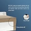BETCKEY - Compatible Shipping Labels Replacement for Brother DK-1241 (4 x 6), Use with Brother QL Label Printers [6 Rolls + 1 Reusable Cartridge]