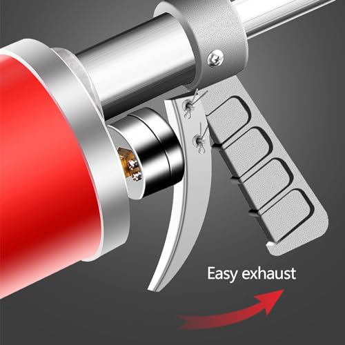 Image of Portable High Pressure Kinetic Toilet Plunger,Air Drain Blaster Pump,with Visual Barometer air Plunger Drain Clog Remover Sink, air Pump for drains,Sink Pump Plunger