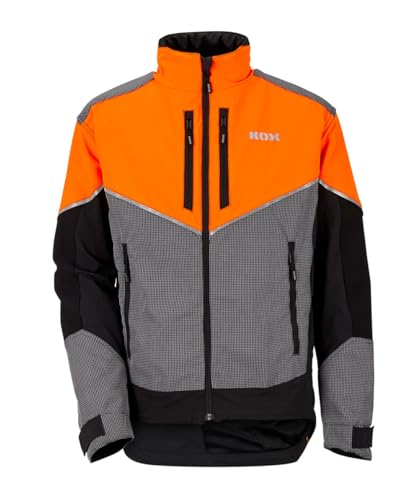 Foto von KOX Forstjacke Caribou 2.0 Schwarz/Orange Gr. XL