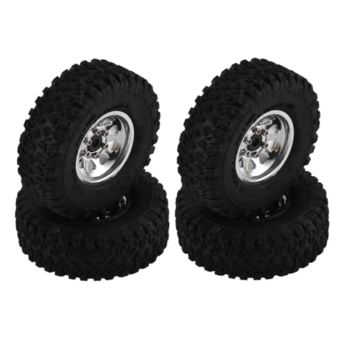 RC�J�[�p�[�c For Axial SCX24 AX24 For Enduro24 For Traxxas For TRX4M For FMS FCX24 1/18 1/24 1.0�C���` �r�[�h���b�N �f�B�[�v�f�B�b�V�� �z�C�[�� �^�C�� �Z�b�g RC 