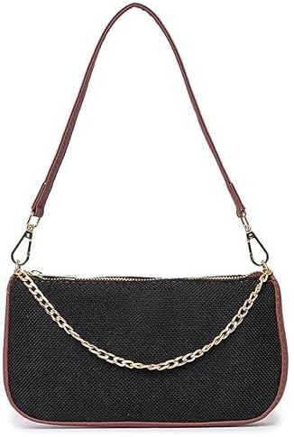 Vegan Leather Crossbody Bag for Women – Stylish Sling Handbag with Adjustable Strap, Lightweight Purse for Travel, Work & Everyday Use