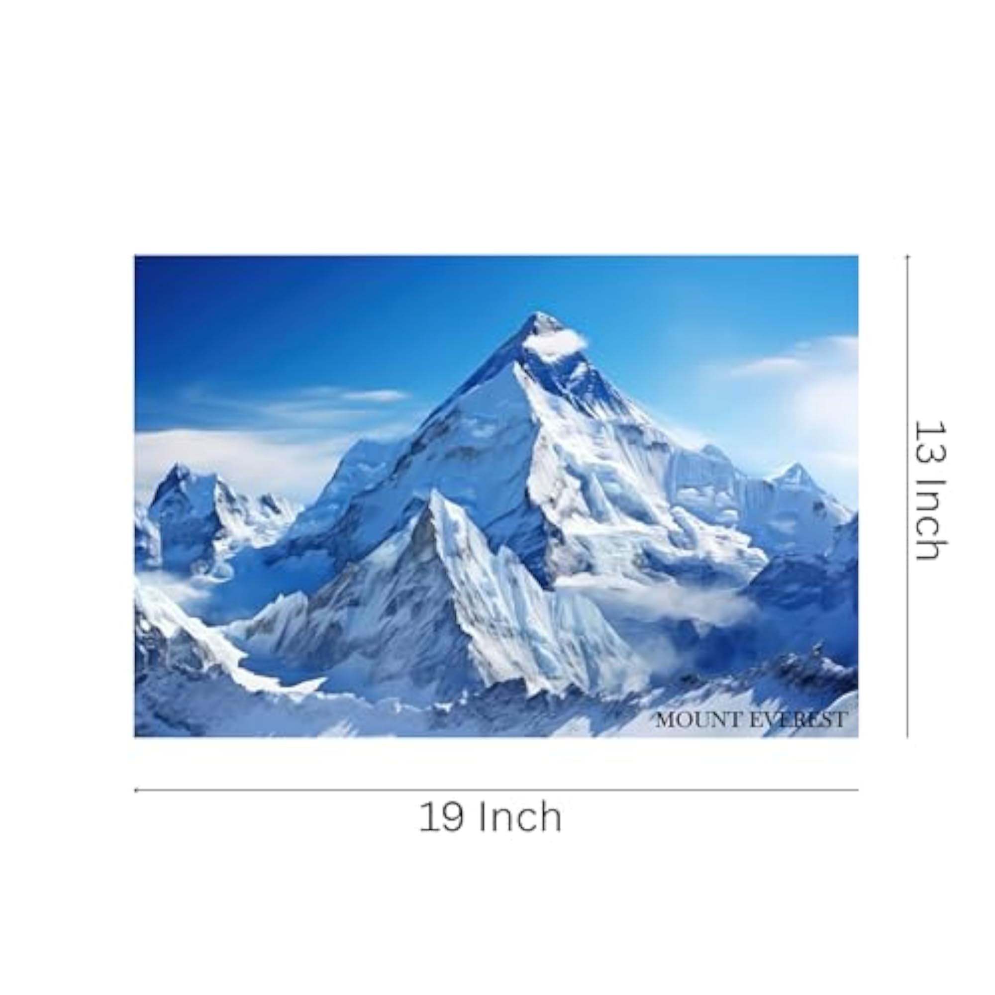 Mountain Poster | Wall Art for Strength and Positive Energy