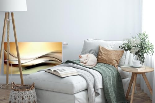 Couverture de radiateur facile à installer protège et décore les surfaces 110x60 - 3