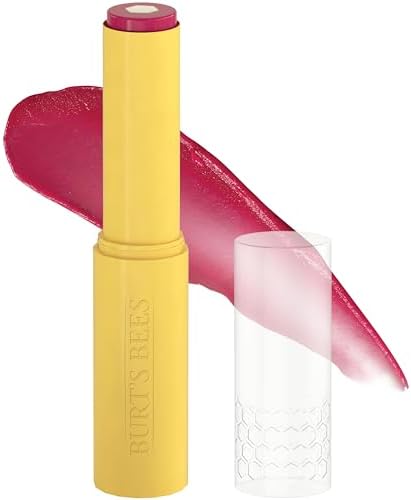Burt's Bees Tinted Boosted Balm with Beeswax, Cheeky Cherry, 0.16 oz. Tube