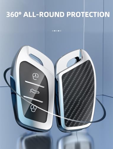 Coque de clé MG5 au look carbone idéale pour vos trajets