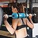 POWER GUIDANCE Barbell Squat Pad - Neck & Shoulder Protective Pad - Great for Squats, Lunges, Hip Thrusts, Weight Lifting & More - Fit Standard and Olympic Bars Perfectly,Cyan