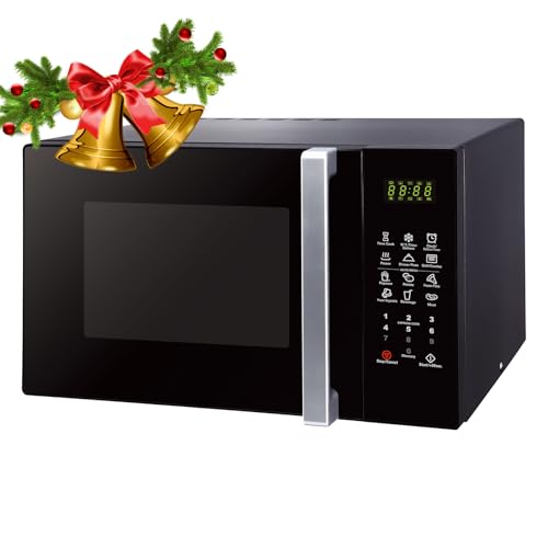 Techomey Combination Microwave 25L With 9 Auto Menus Oven and Grill 11 Power Levels 900W Easy to Clean