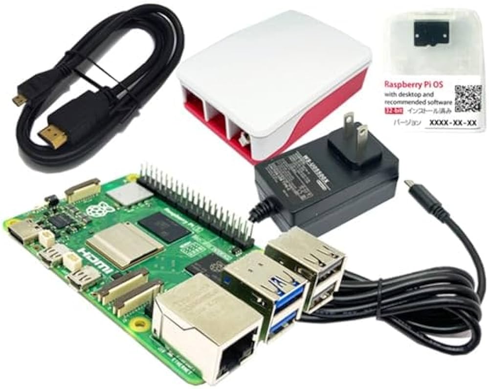 Raspberry Pi 5 8GBのセット Amazon.co.jp: 共立電子産業 Raspberry Pi 5 8GB スターター