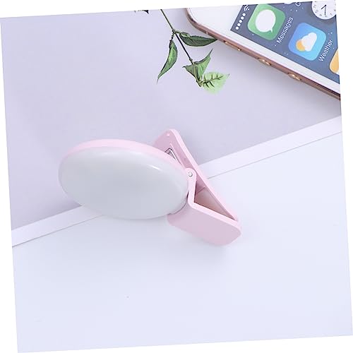 Amosfun Telefone Selfie Luz Luz Suplementar Luz LED Selfie Lâmpada Beleza