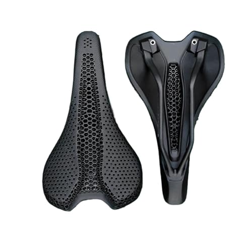 3D �v�����g�t���J�[�{���t�@�C�o�[���]�ԃT�h�� 175 �O���� 79 ���[���g���C�A�X�������[�h MTB �O���x���T�C�N�����O�p(Mixed Nylon Saddle)