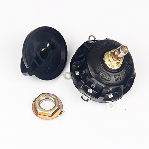 Gaohou YY5083 Heavy Duty 120V-250V 4 Position 3 Speed Fan Selector Rotary Switch thumb #2
