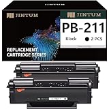 JINTUM Compatible PB-211 Toner Cartridge Replacement for Pantum PB-211 PB-211EV Toner Cartridge for Pantum P2502W M6552NW M6550NW M6602NW M6600NW P2500W Laser Printer (Black, 2Pack)