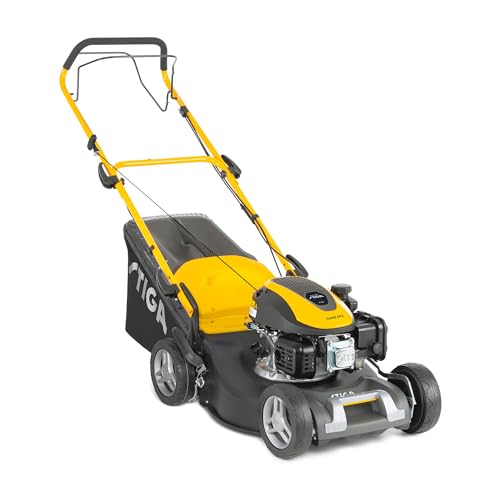 STIGA Combi 48 S a Tagliaerba A Scoppio, 139 cc, 46 cm – Sacco 60 l, Mulching Integrato – Prati Domestici