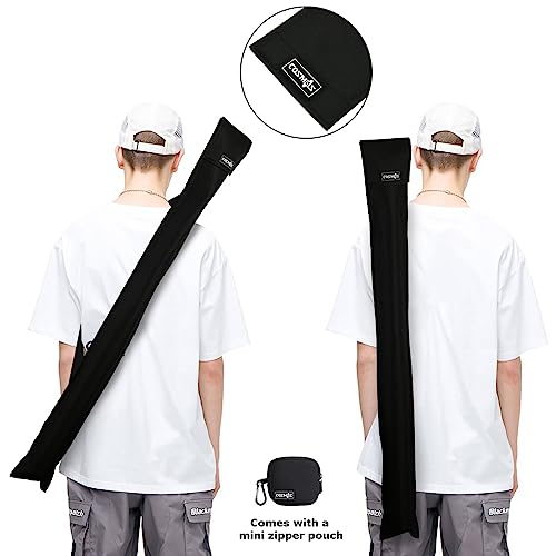 Bolsa de transporte para palo de billar Cosmos: elegante diseño negro de 32'' con mini estuche 7