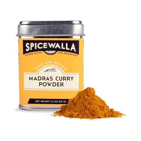 Spicewalla Madras Curry Powder 3.6 oz - Indian Seasoning - Non-GMO, No MSG, Gluten Free Cover