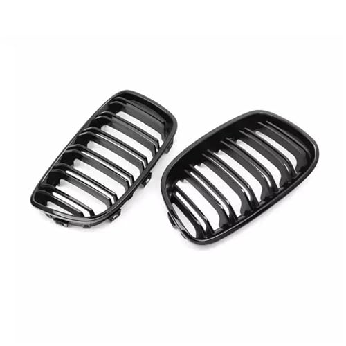 Calandre BMW E81 E87 E82 E88 remplacer grilles usées par calandre double lamelle noir chrome - 4
