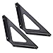 Scaffalature triangolari scaffold Board ad angolo retto Scaffalatura Hardware Metallo 2 Pz