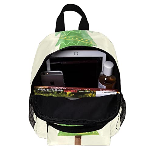 Sac à dos pour garçons et filles 30,5 cm imprimé sapin de Noël Multicolore 5 pour école - 5
