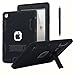 iPad 2 Case,iPad 3 Case,iPad 4 Case, AICase Kickstand Shockproof Heavy Duty Rubber High Impact Resistant Rugged Hybrid Three Layer Armor Protective Case with Stylus for iPad 2/3/4 (Black)
