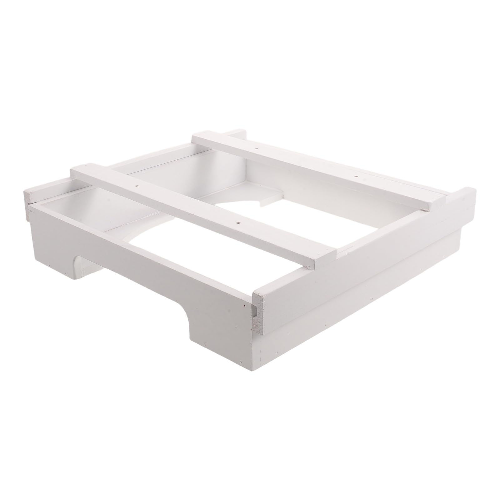 Dispensador de Platos de Papel para Armario, Madera Maciza