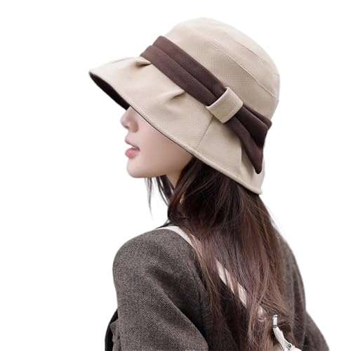 Chapeau seau chaud automne-hiver isolant et pliable style patchwork