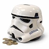 Original Stormtrooper Spardose im Helm Design – Offizielle Coin Bank im filmgetreuen Look – Sammlerfigur zum Sparen – Geschenk für Fans – Deko für Zimmer oder Büro