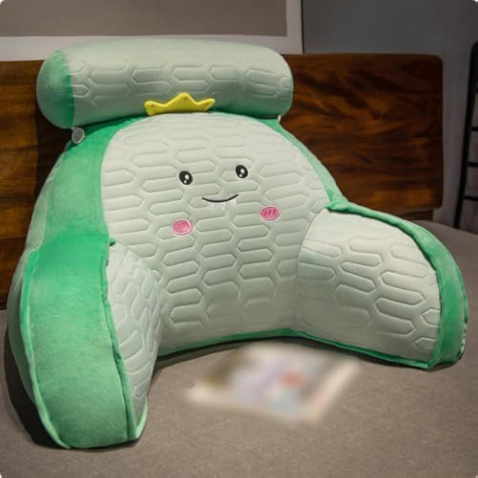 Reading Pillow for Sitting Up Support - Ergonomic Bed Rest