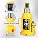YELLOW JACKET 20 Ton Muti-Directional Welded Bottle Jack (40,000lb), Horizontal Bottle Jacks Use for Car, Pickup, Truck, RV, Auto Repair, Hydraulic Bottle Jack, Yellow