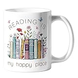 Compatible lave-vaisselle pour un entretien facile. Évitez les nettoyants abrasifs pour préserver le design. Le fond stable évite les renversements pendant les aventures de lecture captivantes. Un cadeau pratique pour les amoureuses de livres qui associe quotidien et charme, comme une tasse amusante