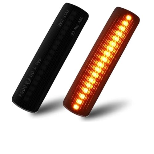 Indicador lateral ámbar fluido LED intermitente secuencial para Land Rover LR3