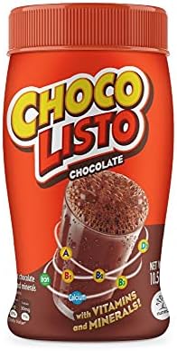 Chocolisto Instant Chocolate Powder Drink Mix | Delicious Chocolate Drink | Nutritious Breakfast | 10.5 Oz (Pack of 1)