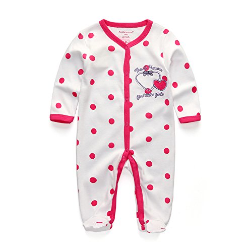 Kiddiezoom mignon nouveau-né Barboteuse bébé fille/garçon Thank Heaven Vêtements Babaysuit Infant Vêtements pour Singe Porter Cover
