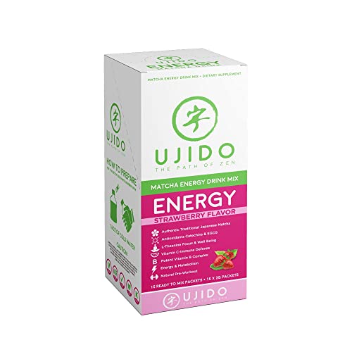 Té matcha sabor frutilla 2g x 15 unidades miniatura 6