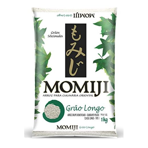 Arroz Oriental Grão Longo MOMIJI 1kg