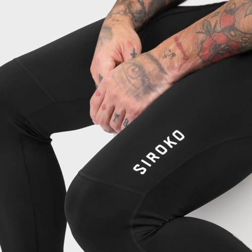 Siroko - Salopette Lunga Da Ciclismo Black Sea - Xl - Nero - 7