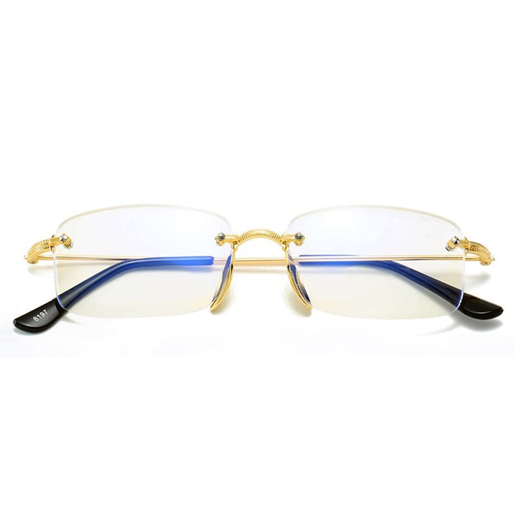 Gafas de Lectura Bifocales con Bloqueo de Luz Azul,Gafas de Lectura Modernas de Medio Mpara Hombre,Gafas de Lectura de Doble Uso para Cerca Y Lejos/3