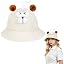 Fisherman's Hat|white Bear