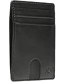 Product Image of the Access Denied Vegan Leather Slim Minimalist Wallets For Men - Cruelty Free Non...
