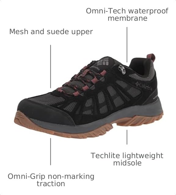 Image of Columbia Mens Redmond Iii WaterproofHiking Shoe