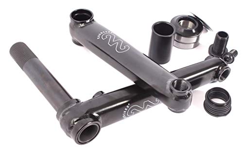 KHEbikes 22 BMX Kurbel-Set 48T MID BB CrMo 22mm Hohlachse Laser Logo 816g