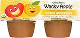 Wacky Apple, Applesauce Golden Organic, 4 Ounce, 4 Pack