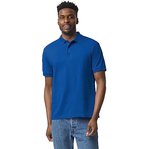 Gildan DryBlend Jersey Polo Shirt for Men Cover