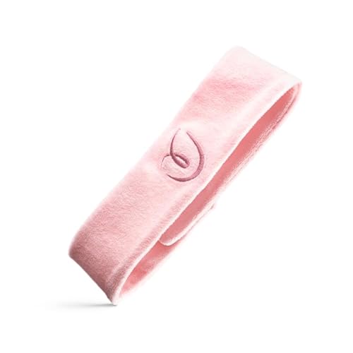 Faixa de Cabelo Rosa Protege o cabelo do skincare