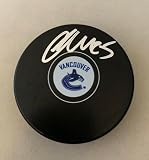 Jacob Markstrom signed Vancouver Canucks Puck autographed - Autographed NHL Pucks