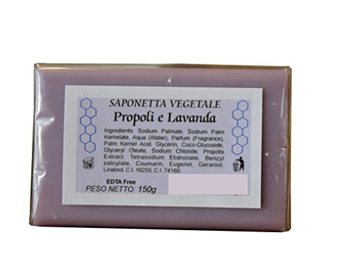 Jabón vegetal PROPOLI y lavanda – Pack 2 unidades)