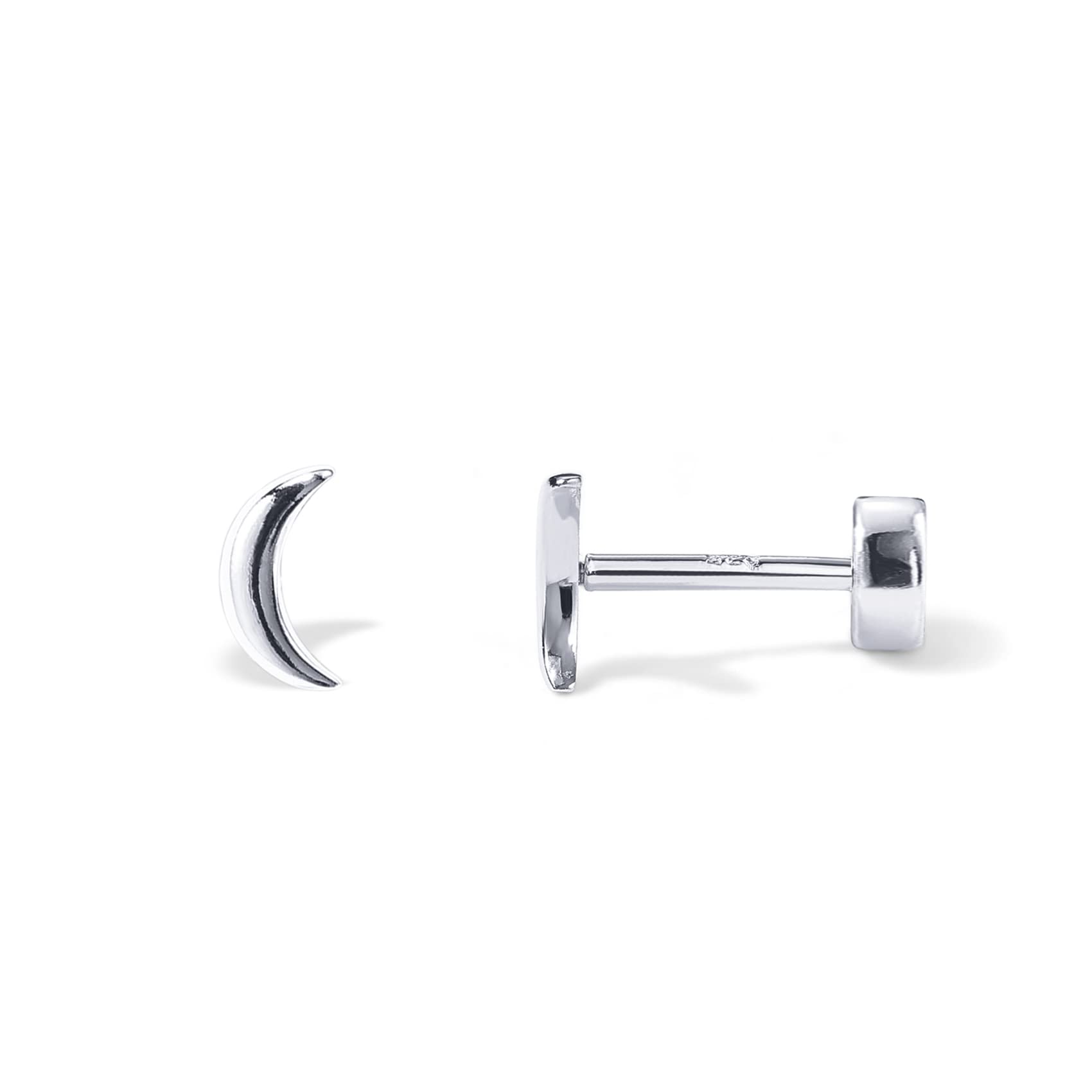 PAVOI14K Snake Stud Flat Backs